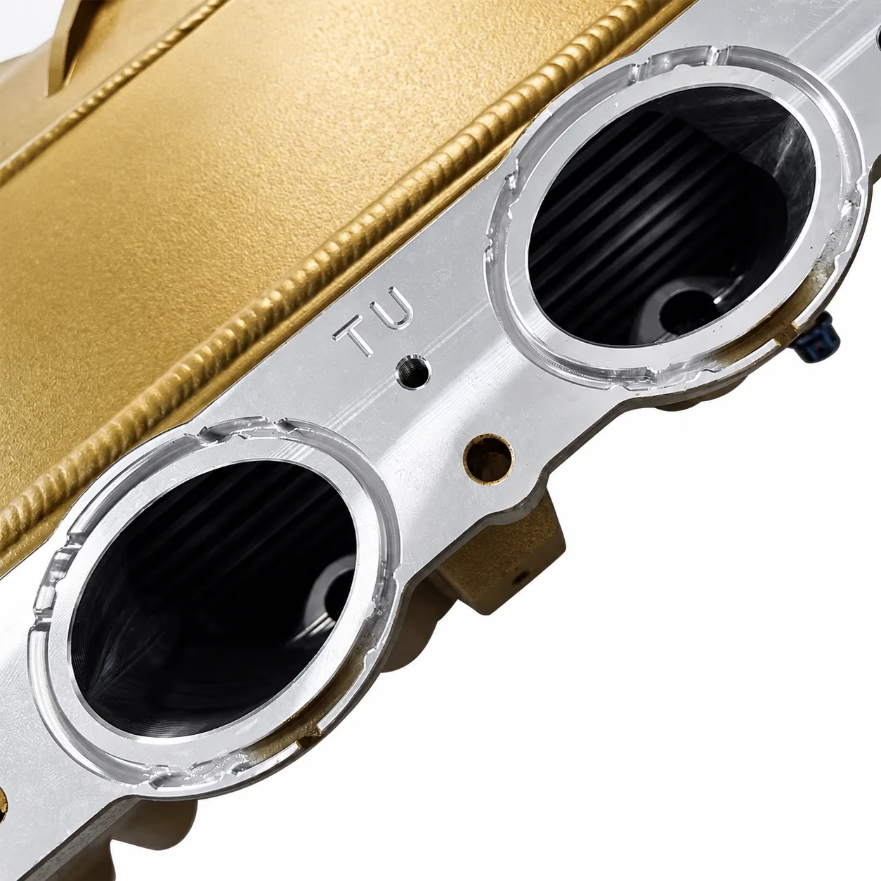 BMW G20 M340i M240i G42-Toyota GR Supra 3.0L Upgraded Water-to-Air Intercooler Intake Manifold (GOLD) 2